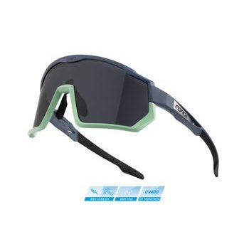 brýle F DRIFT stormy blue-mint,černá kontrast.skla