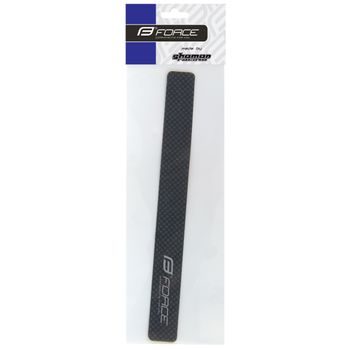 Nálepky Force pod řetěz střední rozměr, karbon