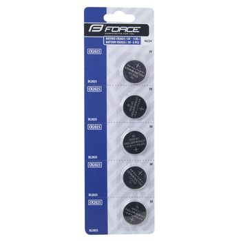 Baterie Force mincové CR2025 / 3V 1 x 5 ks