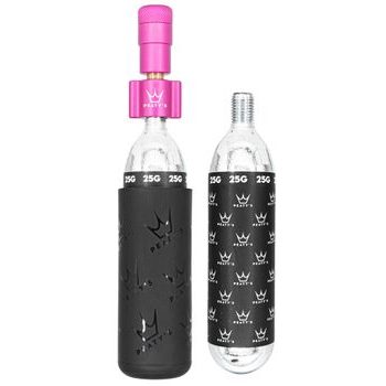 Kit CO2 bombičky a hustilky PEATY'S HOLESHOT CO2 PUMPA + BOMBIČKY 2 KS - MTB (25G) - PUNCH