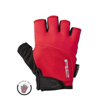 Letní krátkoprsté rukavice R2 VITTORIA ATR50D, červené