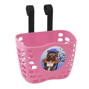 Koš na řídítka Force dětský, růžový