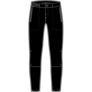 Pánské kalhoty do pasu bez vložky Fox Ranger Pant, black - prodloužená délka