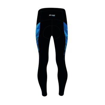 Pánské kalhoty do pasu s vložkou FORCE RIDGE, černo-modré