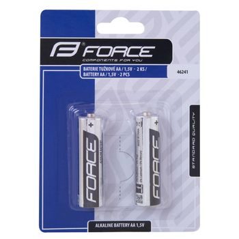Baterie Force tužkové AA / 1,5V 1 x 2 ks