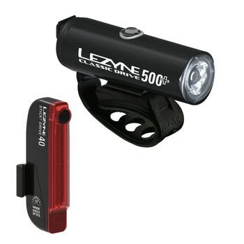 Sada světel LEZYNE LIGHT CLASSIC DRIVE 500+ / STICK+ DRIVE PAIR