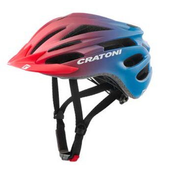 Dětská helma Cratoni Pacer Jr. red-blue matt