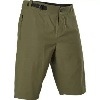 Pánské kraťasy do pasu s odnímatelnou vložkou FOX Ranger Short, Olive Green