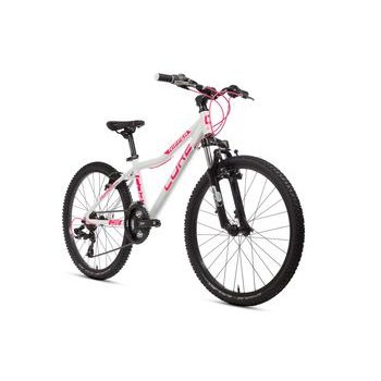 Dětské kolo Core Nipper 24", 3x6s, s odpruženou vidlicí - bílý lesk s růžovou, 2025