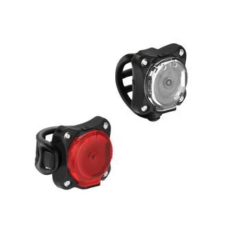 Sada světel LEZYNE LIGHT PAIR ZECTO DRIVE 250+ / ZECTO DRIVE 200+ PAIR BLACK / BLACK