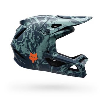 Integrální helma FOX Rampage Image Print Helmet, arctic blue