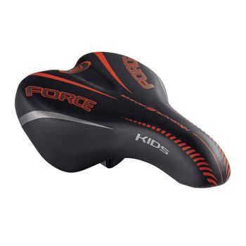 Dětské sedlo FORCE KIDS 16-20", černo-červené