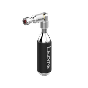 Hustilka + Bombička LEZYNE TRIGGER DRIVE CO2 WITH 16G CARTRIDGE SILVER GLOSS