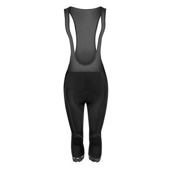 Dámské 3/4 kalhoty se šráky a vložkou FORCE STORY LADY, černé