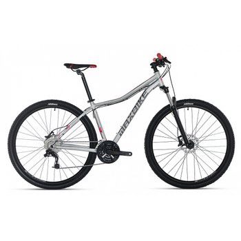 Dámské horské kolo MAXBIKE Toba Lady 27.5" šedý mat / červená
