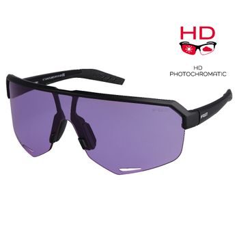 Fotochromatické sportovní sluneční brýle R2 FLUKE AT100A6, černé