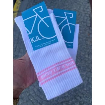 Ponožky Kolo je Láska Pásovky, růžová