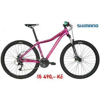 Dámské horské kolo MAXBIKE Toba lady 27,5, fialový/tyrkys, vel. 17"
