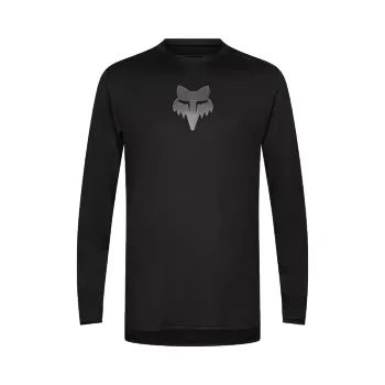Pánský dres s dlouhým rukávem FOX RANGER Ls Jersey Head, Black
