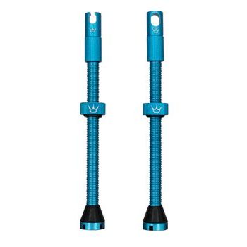 Bezdušové ventilky PEATY'S X CHRIS KING (MK2) TURQUOISE BEZDUŠOVÉ VENTILKY - 80MM