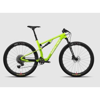 Celoodpružené kolo Santa Cruz Blur 4 CC 29 24 GRN X01 AXS RSV, Gloss Spring Green