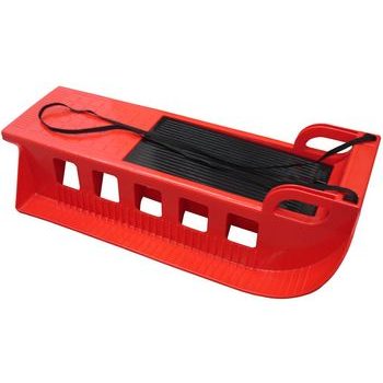 Dětské sáňky Kamzík plastové - červený