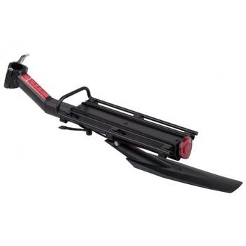 NOSIČ TWN AL NA SEDLOVKU S BLATNÍKEM A ODRAZKOU 25,4 - 31,8MM