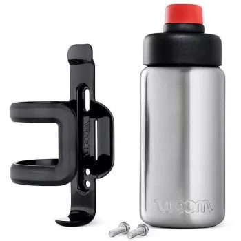 Nerezová láhev WOOM GLUG S KOŠÍKEM - 500 ML