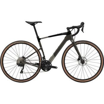 Gravel kolo CANNONDALE TOPSTONE CARBON 4, smoke black-jet black-stealth gray-silver