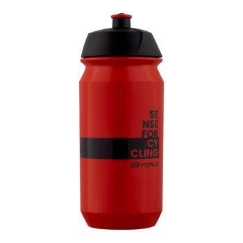 Láhev FORCE FINE 0,5 l, červeno-černá