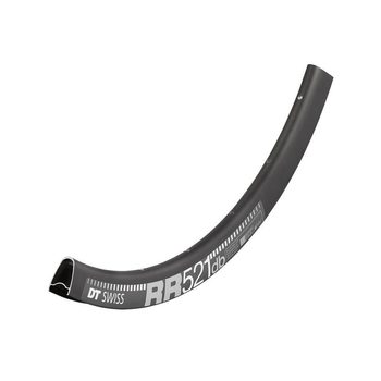 Ráfek DT Swiss RR521 Disc Road 20mm 32děr (černá) Tubeless Ready