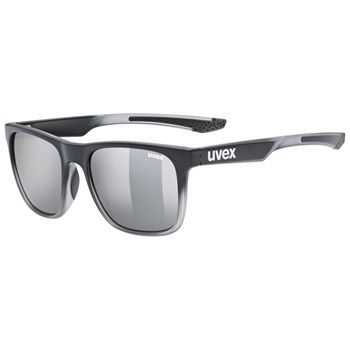 Brýle UVEX LGL 42, BLACK TRANSPARENT/MIRROR SILVER