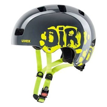 BMX helma UVEX HELMA KID 3, DIRTBIKE GREY-LIME