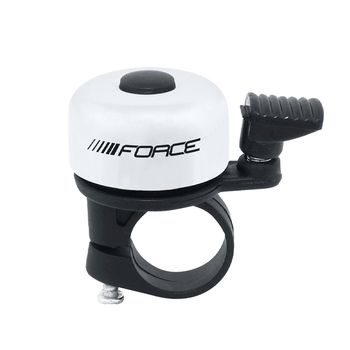 Zvonek FORCE MINI Fe/plast 22,2mm paličkový, bílý