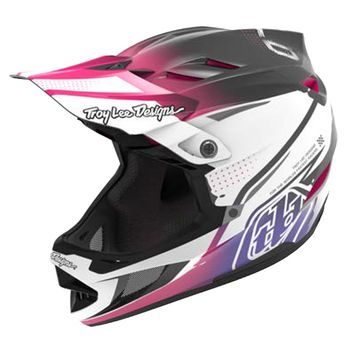 TLD HELMA D4 CARBON DRIP WHITE