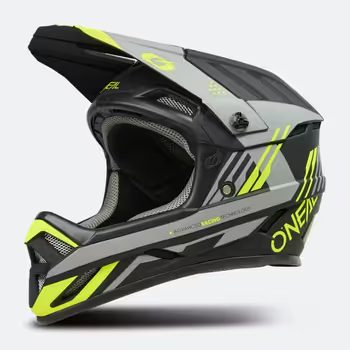 Integrální helma Oneal Backflip Strike - černo/šedo/žlutá