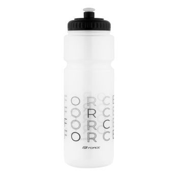 láhev FORCE ENJOY 0,75 l, transparentní-černá