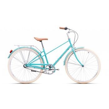 Dámské city kolo CTM Cité pastelově modrá 2021