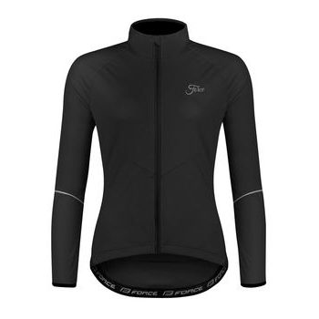 Dámská bunda FORCE ARROW LADY softshell, černá