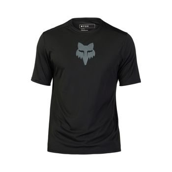 Pánský dres s krátkým rukávem Fox Ranger Ss Jersey Lab Head - black