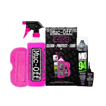 Dárková sada MUC-OFF EBIKE CLEAN, PROTECT & LUBE KIT - Základní sada péče o elektrokola