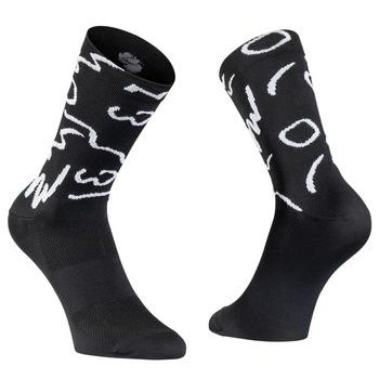 Dlouhé ponožky Northwave Vibe Sock, black-white