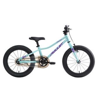 Dětské kolo Amulet 16" FUN, Celeste blue/purple 2025