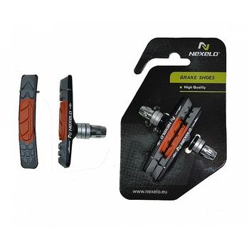 Brzdové špalky NEXELO MTB 3SMĚSI V-BRAKE VÝMĚNNÉ