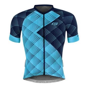 Dres s krátkým rukávem Force Vision - modrý