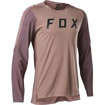 Pánský dres s dlouhým rukávem FOX Flexair Pro Ls Jersey Plum Perfect