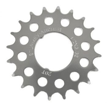 Pastorek Sturmey-Archer 21z 3/32" pro 2/3/5r stříb.