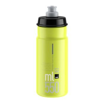 Láhev ELITE Jet Yellow fluo černé logo, 550 ml