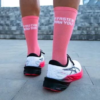 Dlouhé ponožky Pacific and Co Ponožky FASTER, coral