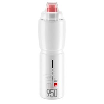 Láhev ELITE Jet Plus 21´ čirá/červená logo 950 ml